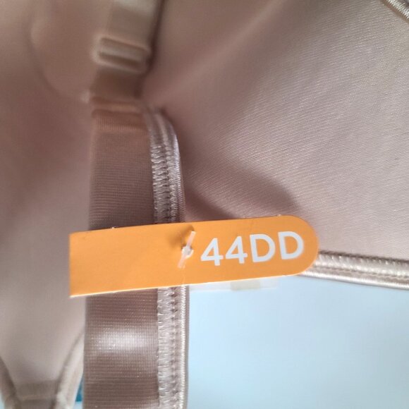 Playtex Love My Curves Convertible Bra 44 DD Nude Underwire 4848 Comfort NWT - Picture 4 of 8